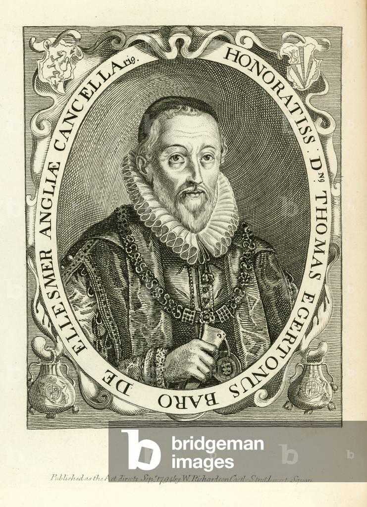 Thomas Egerton, Signore Ellesmere (incisione)