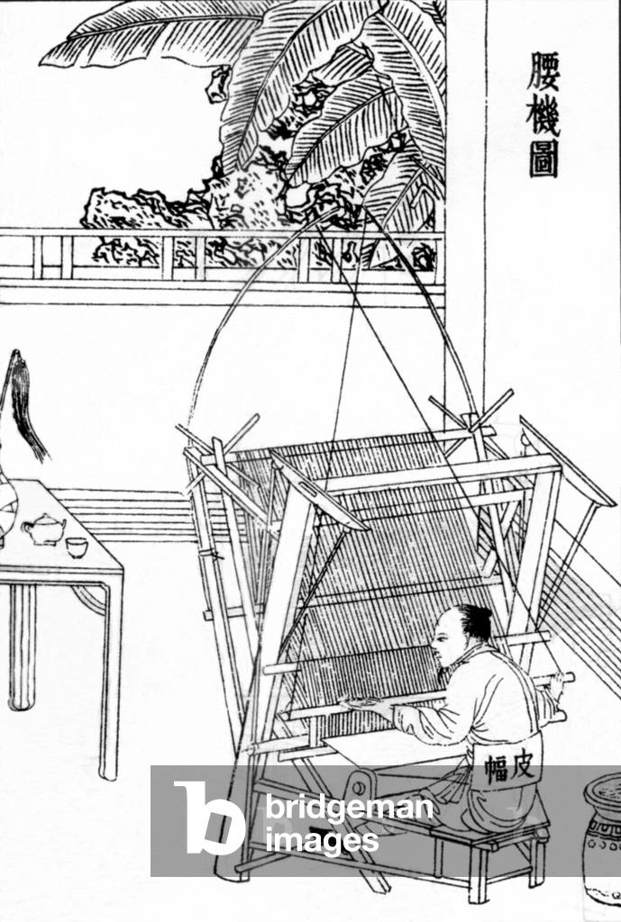 Un ancien métier à tisser chinois