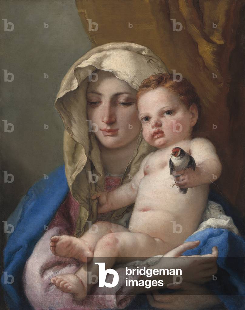 Immagine di Dipinto "Madonna del Cardellino" 1767 di Giovanni Battista Tiepolo