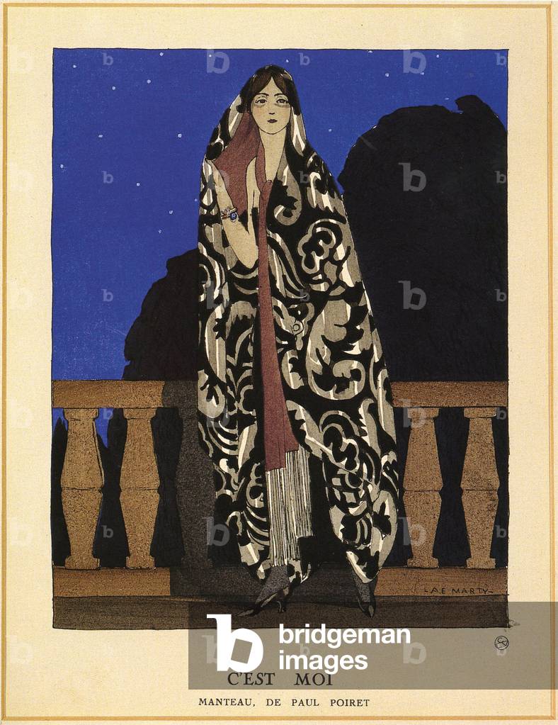 Image of Print depicting Fashion Magazine Plate 1920 by Andre Edouard Marty