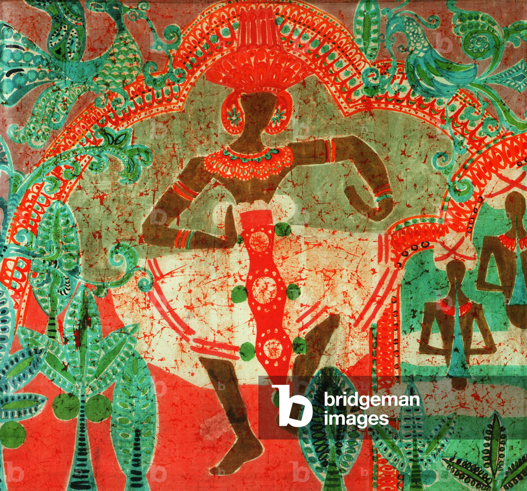 Dancer, 1975 (batik)