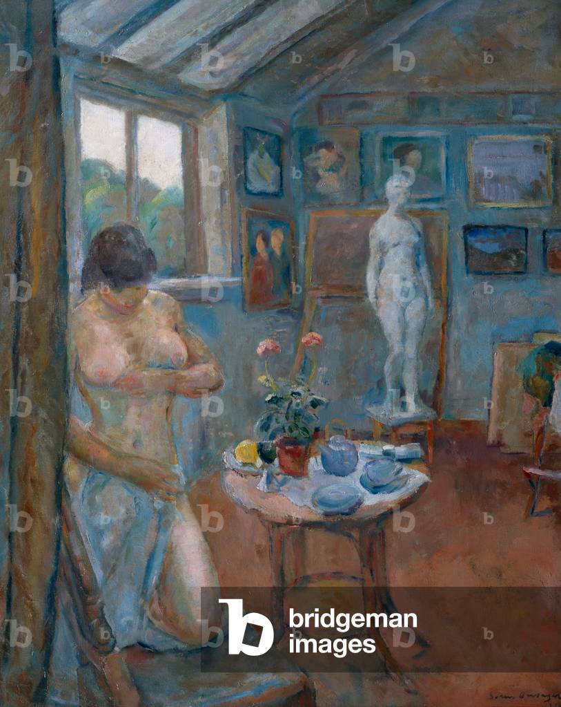 Studio interior, 1914
