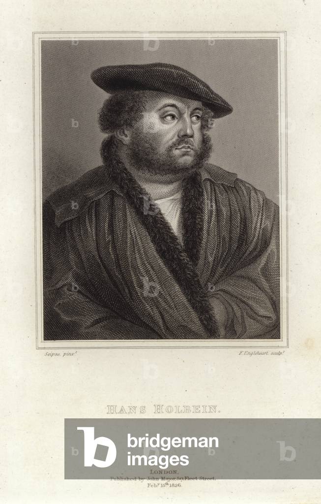 Hans Holbein (engraving) by German Artist