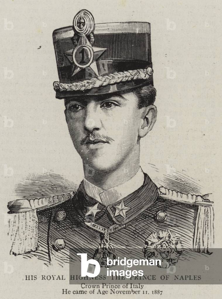 His Royal Highness the Prince of Naples (engraving) by English Artist