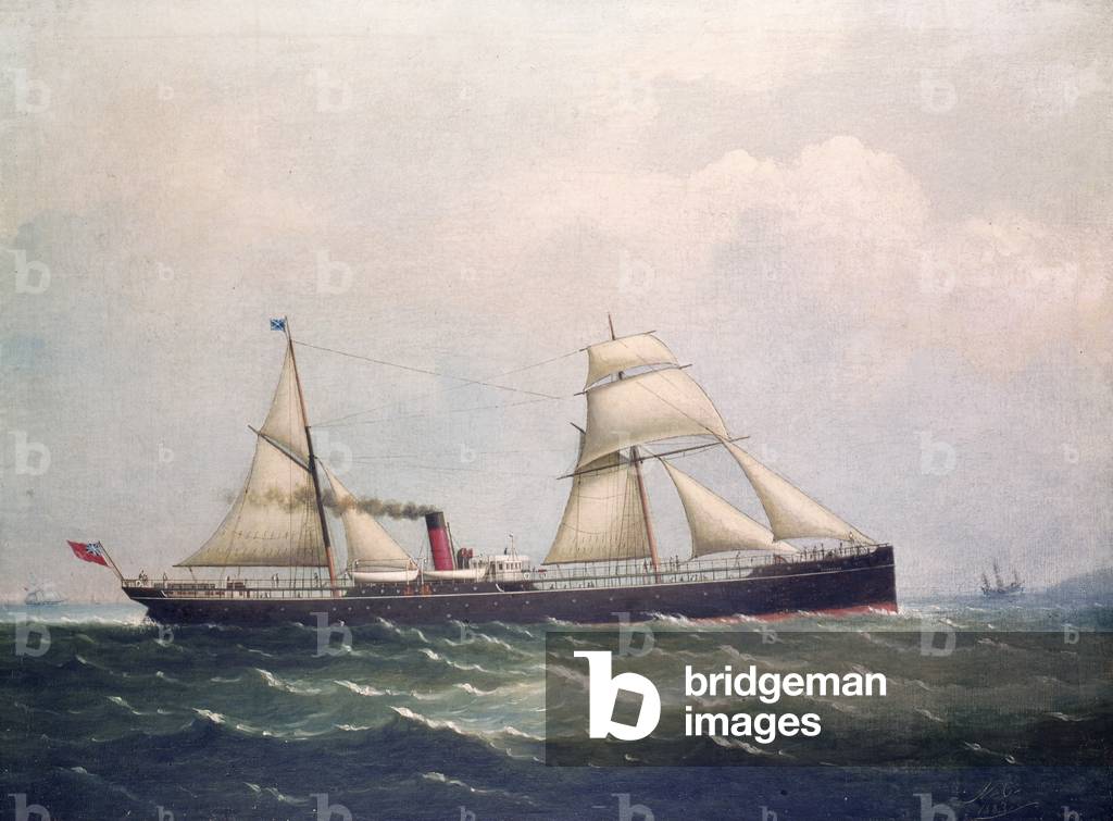 Immagine di Dipinto "S.S Fooksang (olio su tela)" 1801 di Unknown Artist