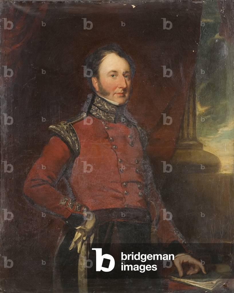 Image of Painting depicting Captain Henry Charles Harford of Frenchay Lodge (oil on canvas) 1801 by British Ar