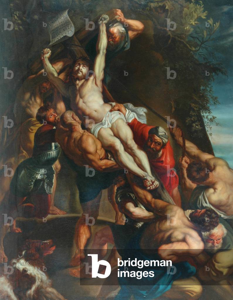 Elevation Of The Cross (Öl auf Leinwand)