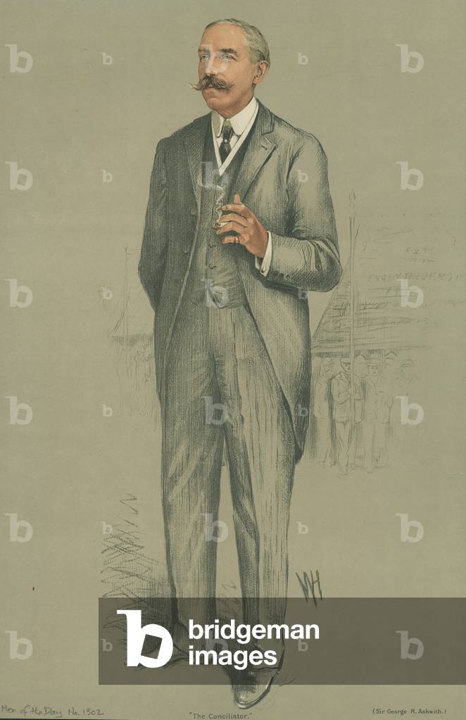 Sir George R Askwith, 1911 (Lithografie)