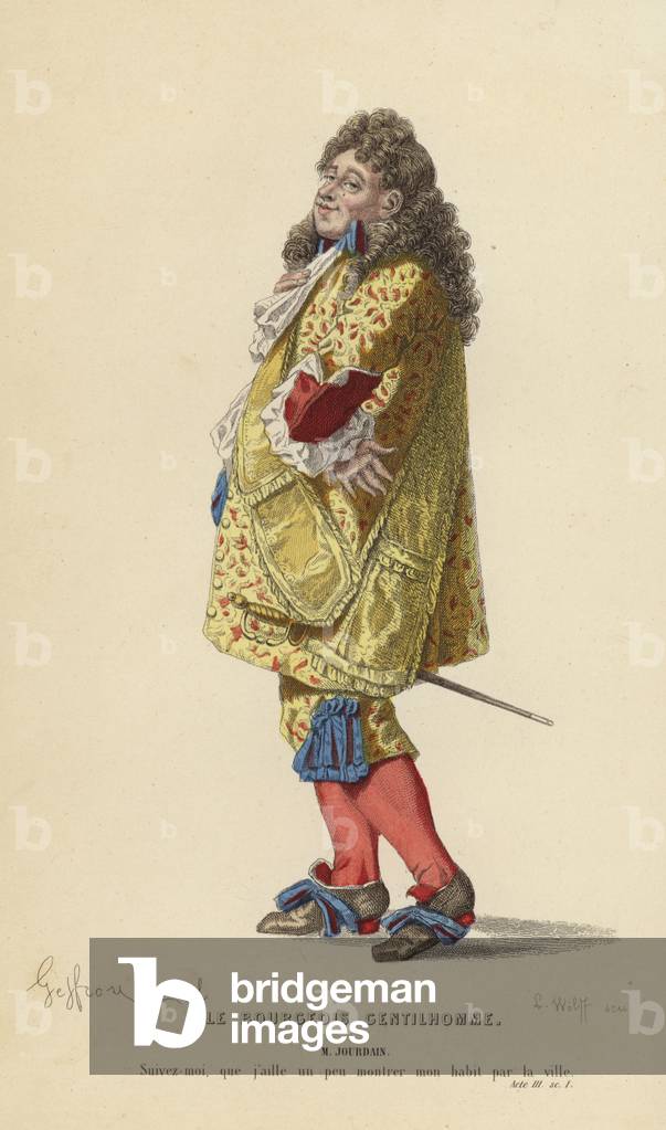 Le Bourgeois Gentilhomme (colore lito)