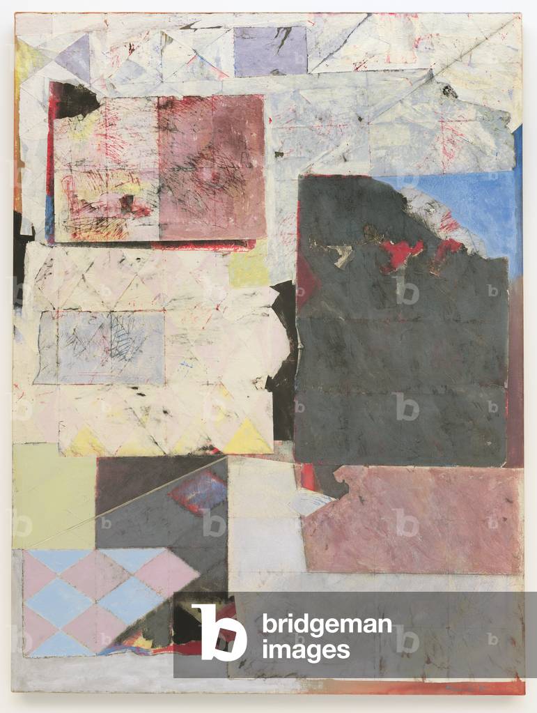 Big Medicine, aus der Rocky Mountain-Serie, 1982 (Acryl und Papier auf Leinwand)