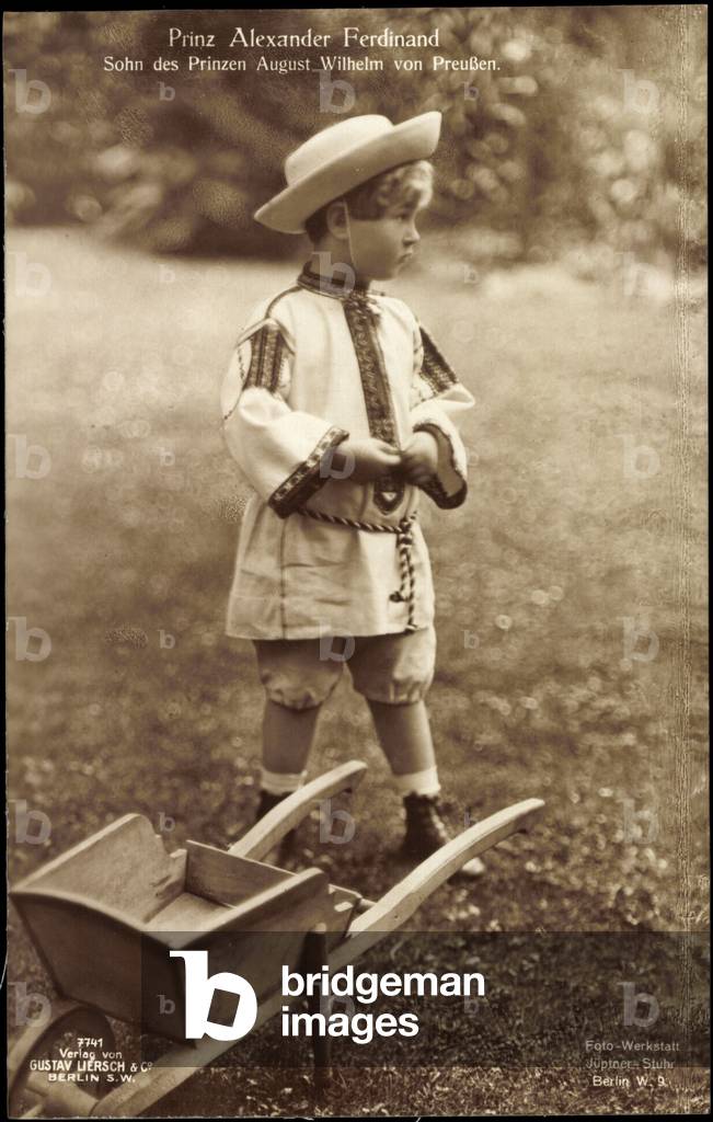 Immagine di Fotografia "Ak Principe Alexander Ferdinand" di German Photographer, b/w