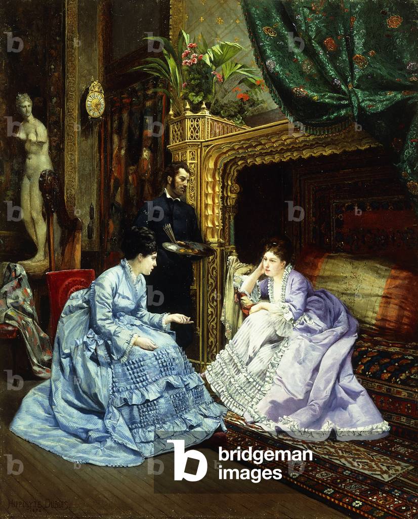 The Artist's Studio, 1874 (olio su tela)