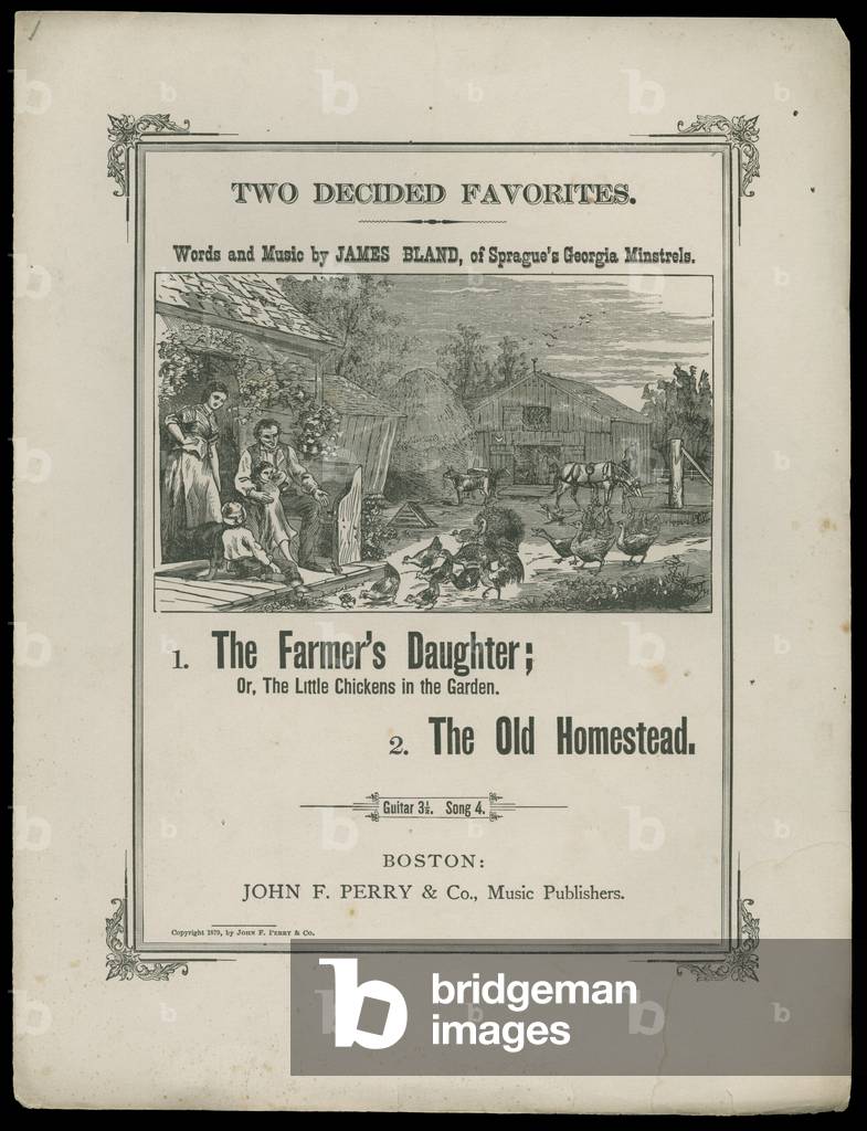 Zwei entschiedene Favoriten, 1879 (Druck)