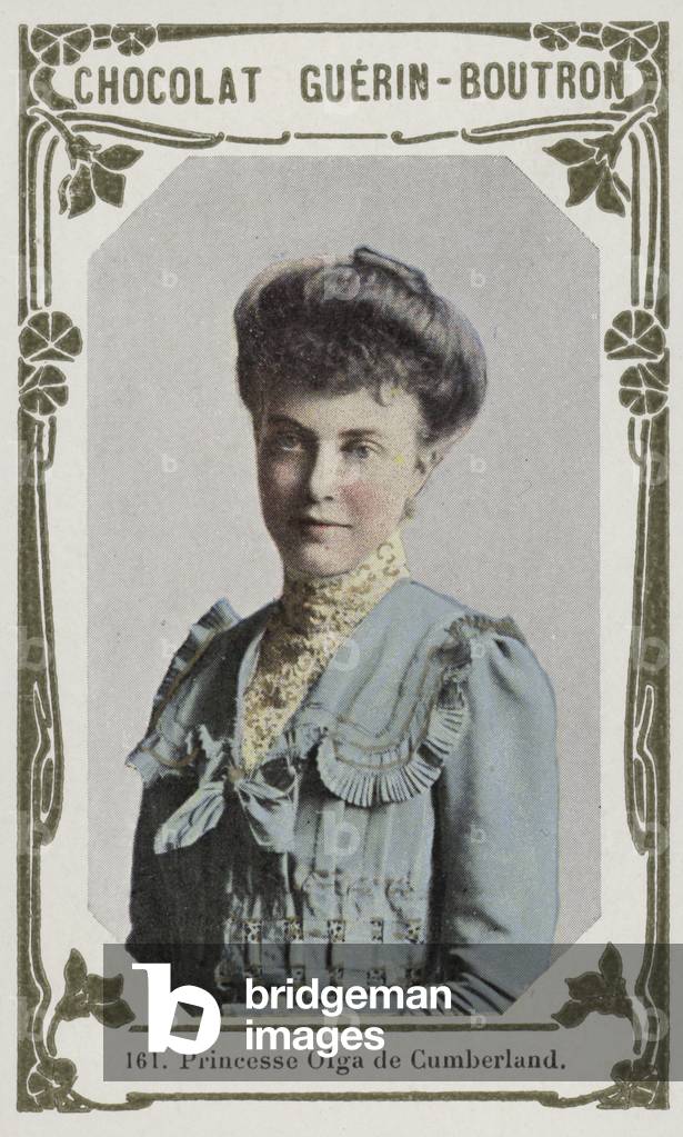 Immagine di Stampa "La Principessa Olga de Cumberland (foto a colori)" 1801 di French School