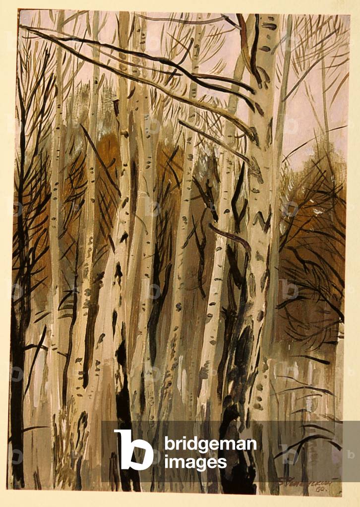 Betulla Alberi, 1994 (serigrafia)