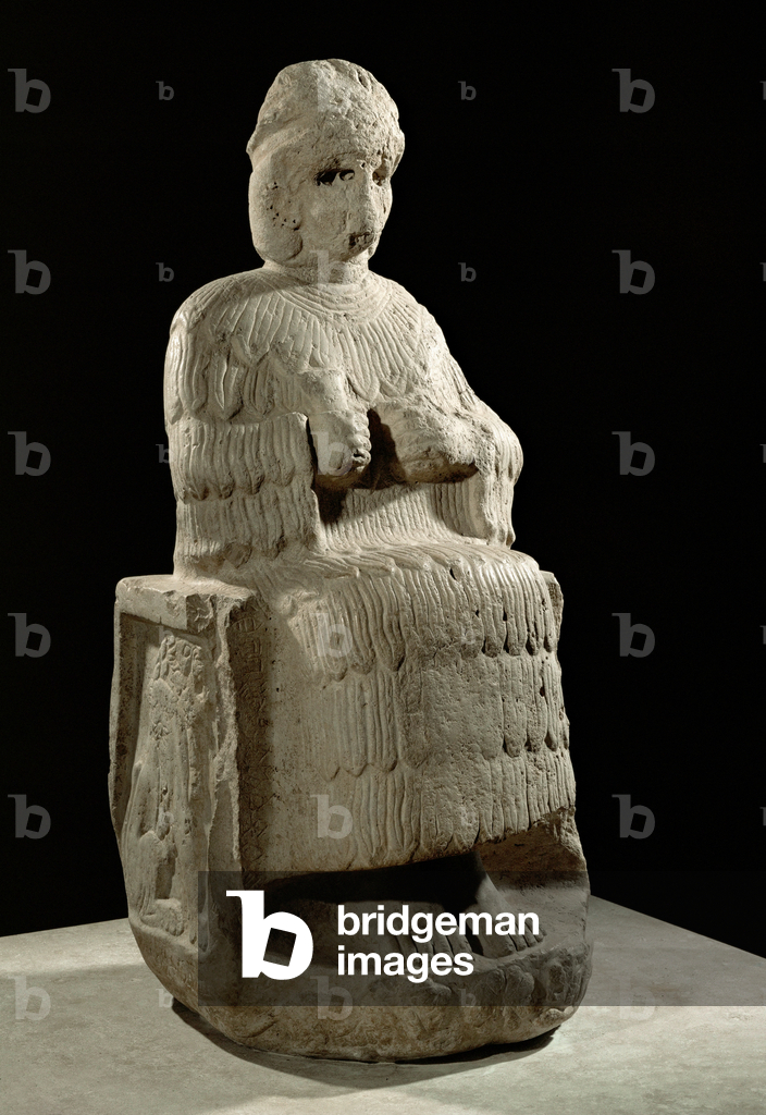 Image of Sculpture depicting Statue of the goddess Narundi by Erich Lessing