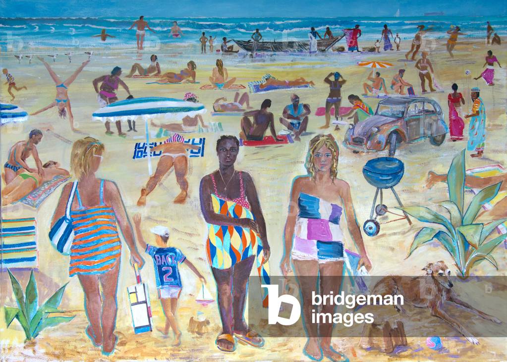 Beach Postcard