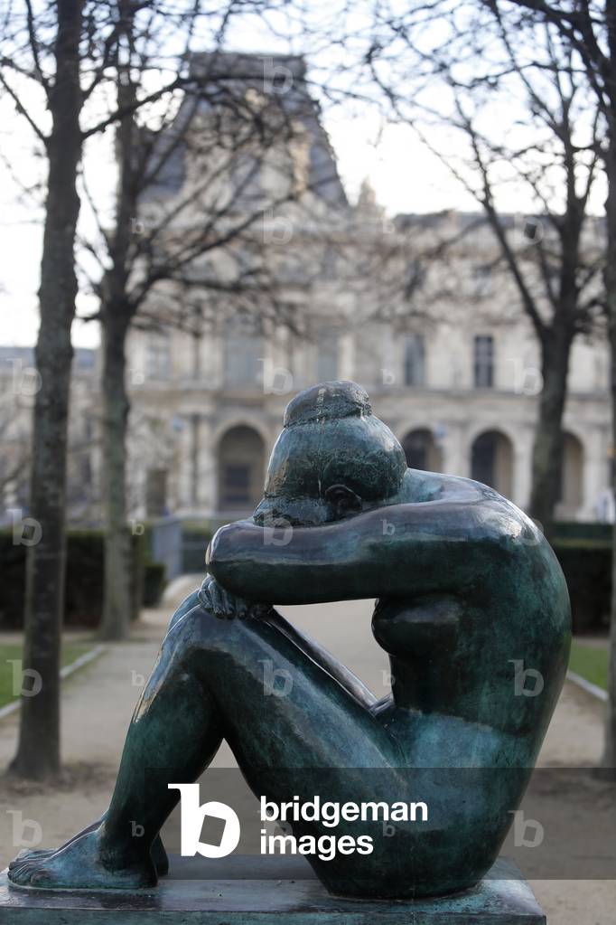 Jardin des tuileries par Aristide Maillol