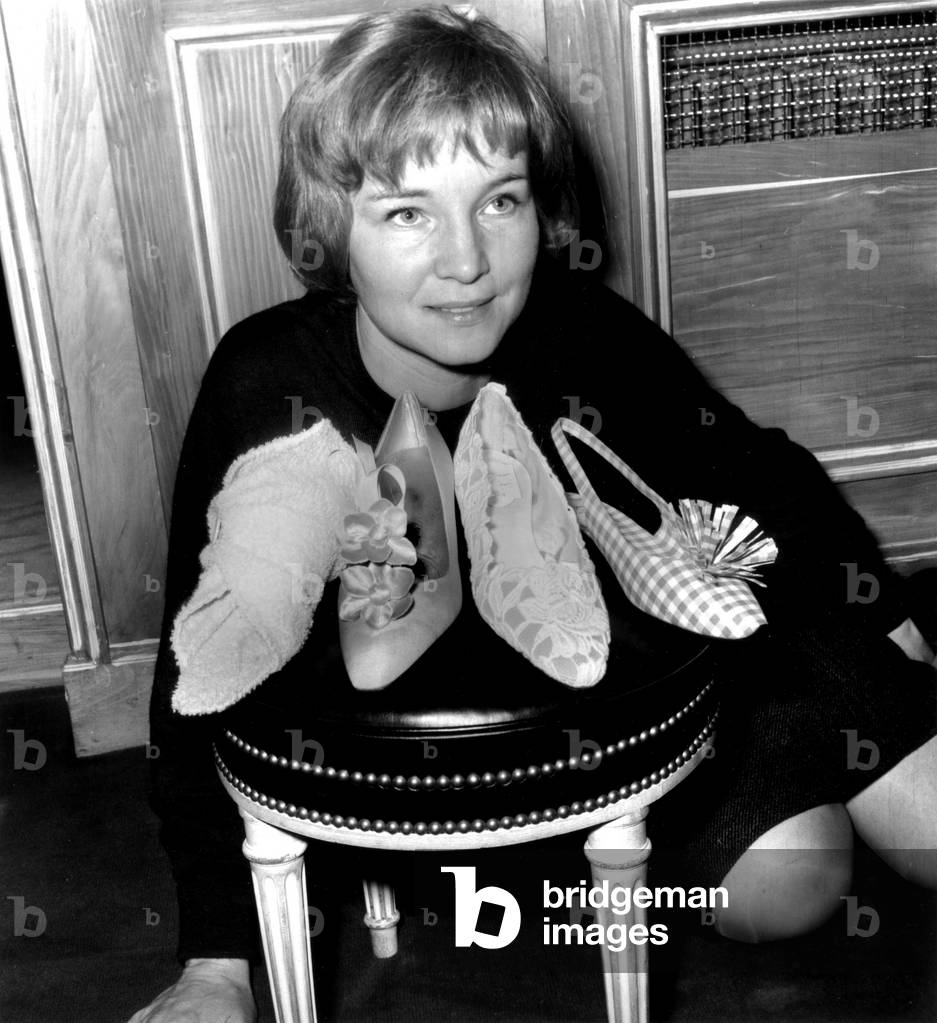 Collezione Primavera/Estate 1965 By Roger Vivier: Scarpe, 26 Gennaio 1965 (foto in b/n)