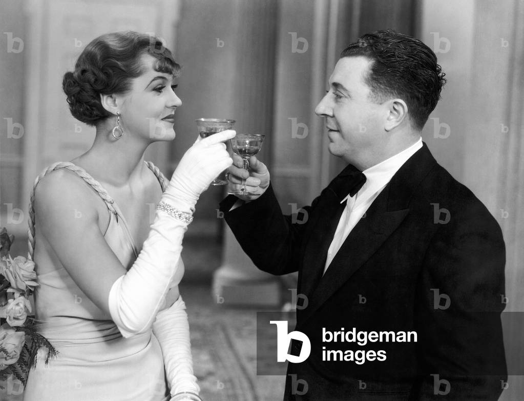 "un uomo e un donna toast" 1933, b/w