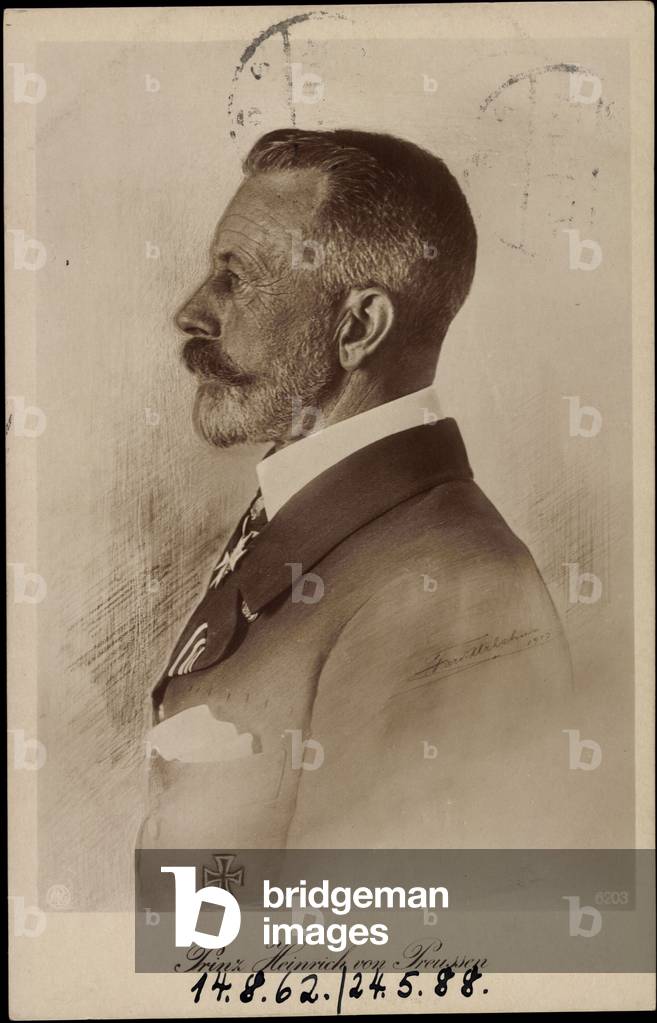 Immagine di Fotografia "Artista Ak Prince Heinrich von Prussia" di German Photographer, b/w