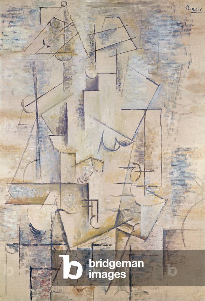 ragazza e soldato 1911 (olio su tela)