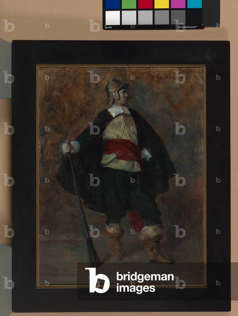 Bild von Gemälde "Puritan Soldat" 1898 von Bertha Corson Day