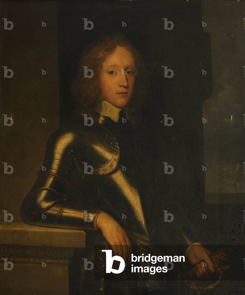 Immagine di Dipinto "Scivolo Chaloner II (1630 -1666)" di English School, b/w