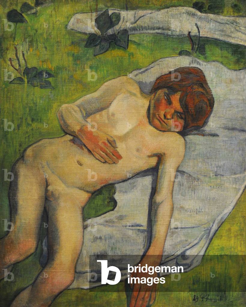 Ragazzo bretone, 1889, di Paul Gauguin (1848-1903).