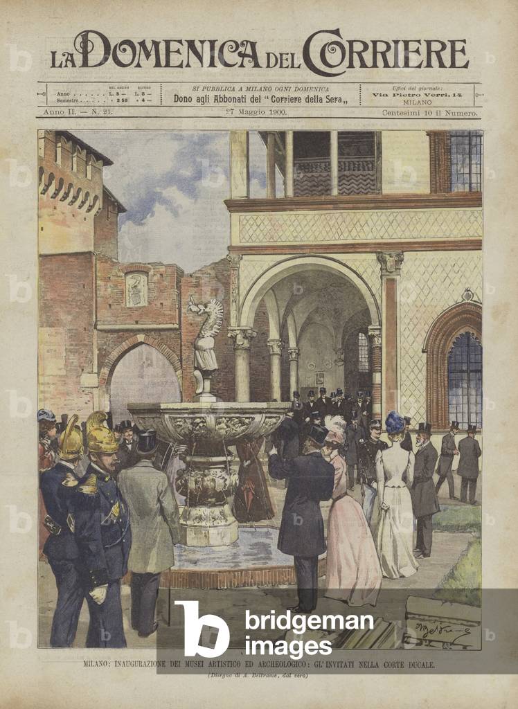 "Milano" di Achille Beltrame