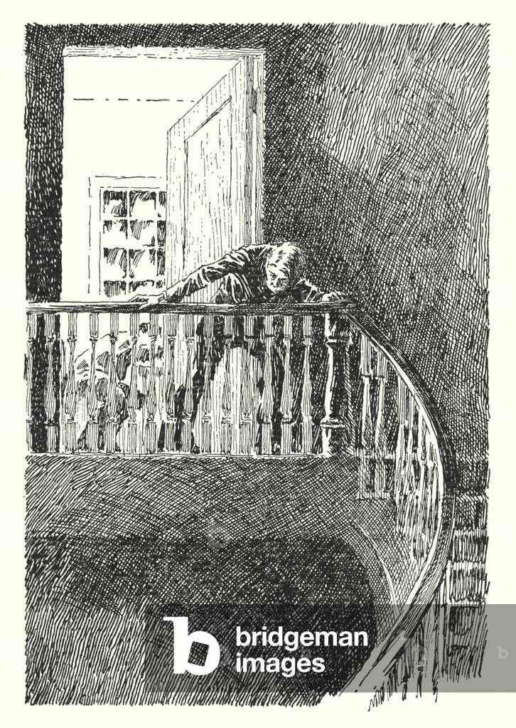 Bild von Druck "Illustration zu Das Bild von Dorian Gray von Oscar Wilde (litho)" von Lui Trugo