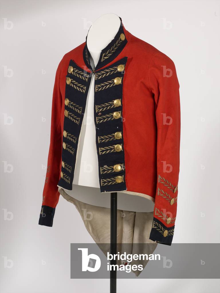 "Major Generäle Vollkleid Mantel" 1799 von British School