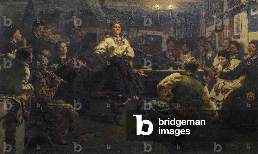 «VETCHORNITSI», 1881 (olio su tela)