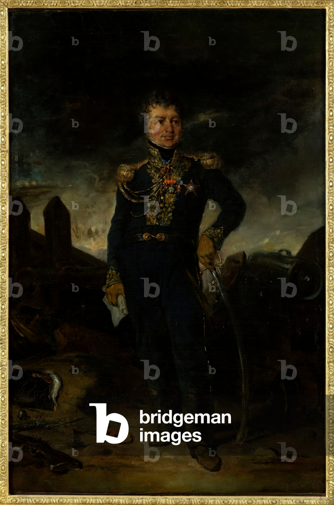 Immagine di Dipinto "Ritratto del generale Joseph-Léopold Sigisbert Hugo" 1801 di Eugene Deveria