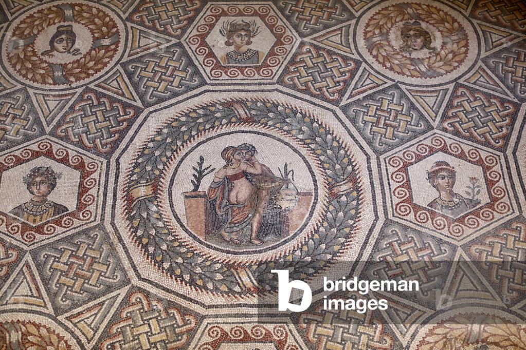 Villa Romana del Casale, Piazza Armerina, Sicilia, Italia. Mosaico