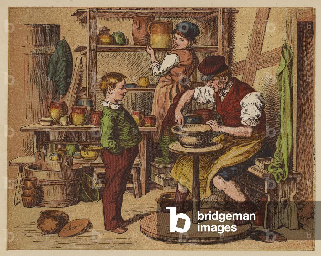 Potter (colour litho)