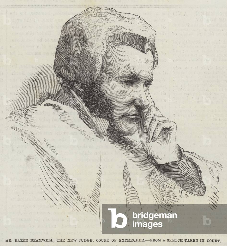 Mr Baron Bramwell by English Artist