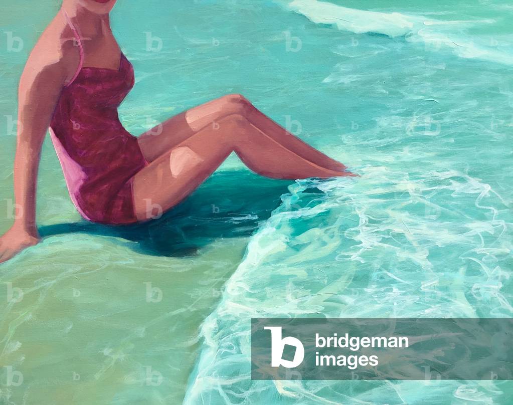 Seafoam, 2016 (olio su tela)