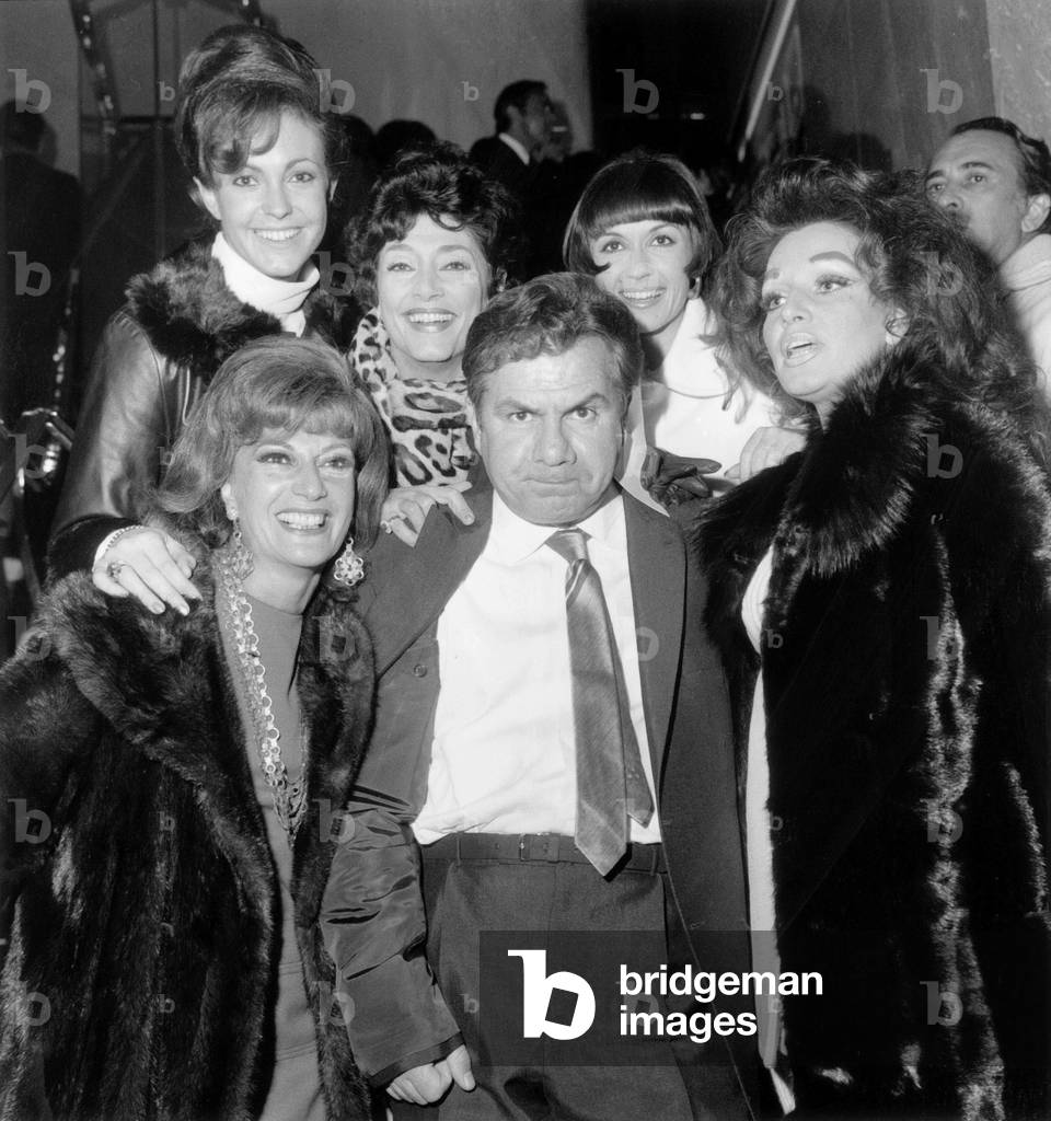 Bild von Fotografie "French Actors Rosy Varte (1923-2012)" 1969, b/w