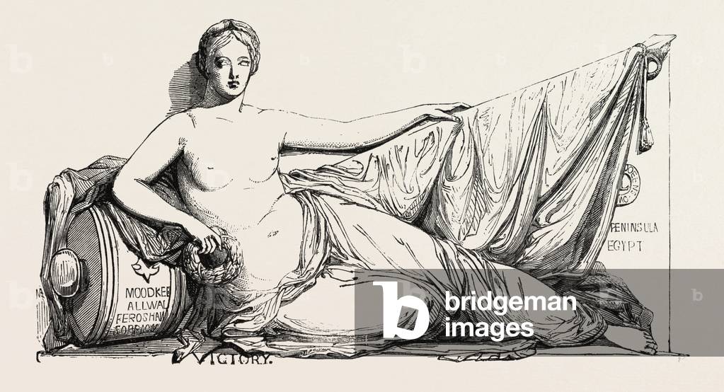 Immagine di Incisione "Vittoria" 1851, b/w