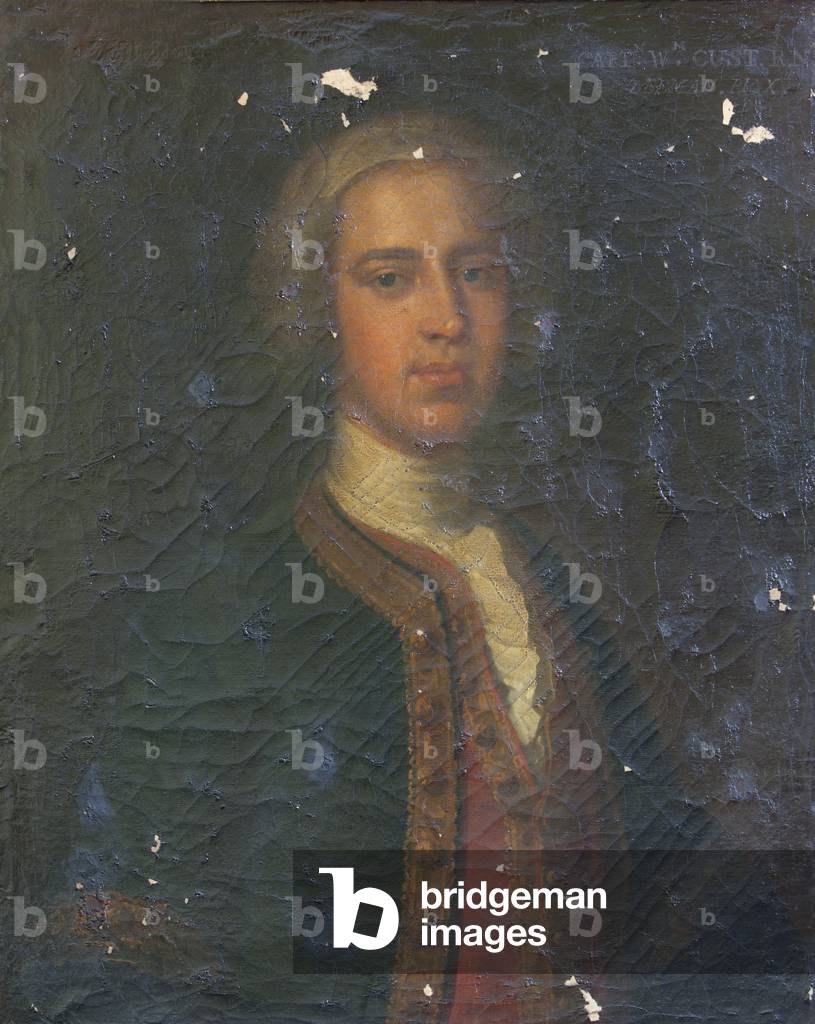 Capitano william cust, RN (1720-1748)
