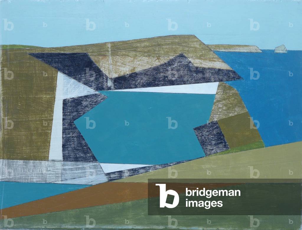 "Harbour Cliff" 2014 di Vanessa Gardiner