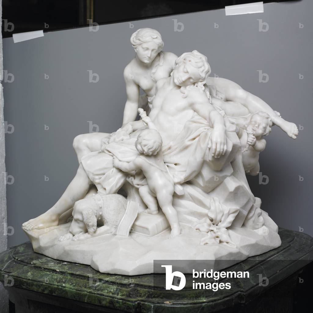 Diana e Endymion, 1752 (marmo)