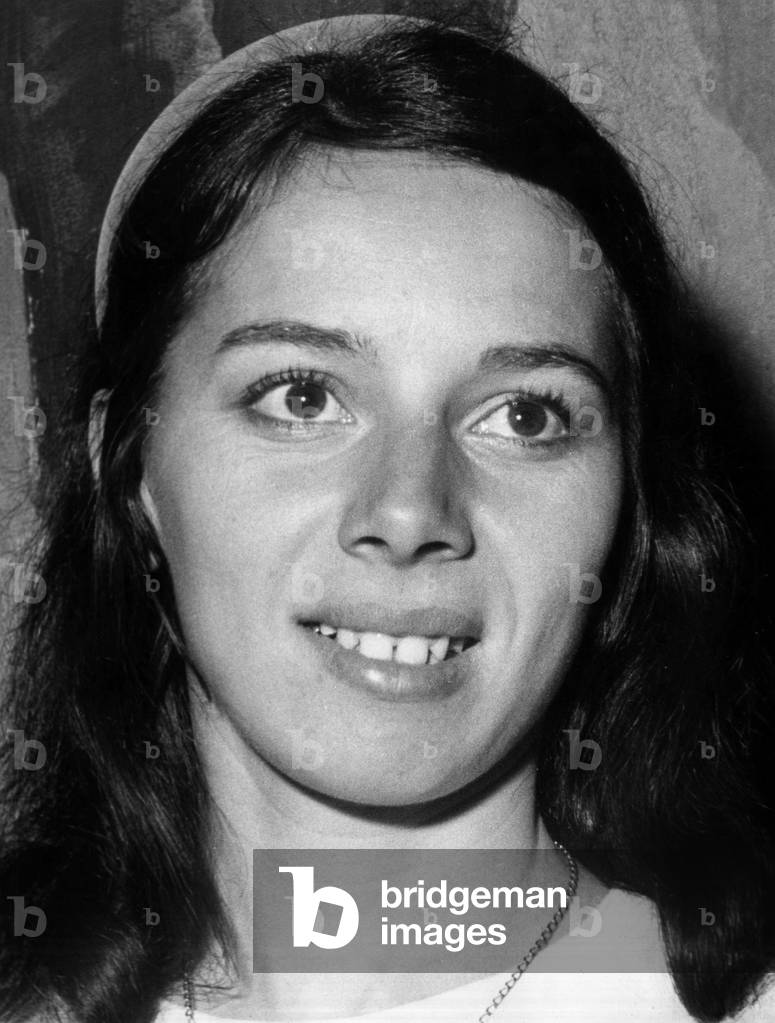 Immagine di Fotografia "Colette Besson (1946-2005) Atleta olimpica francese" 1969, b/w