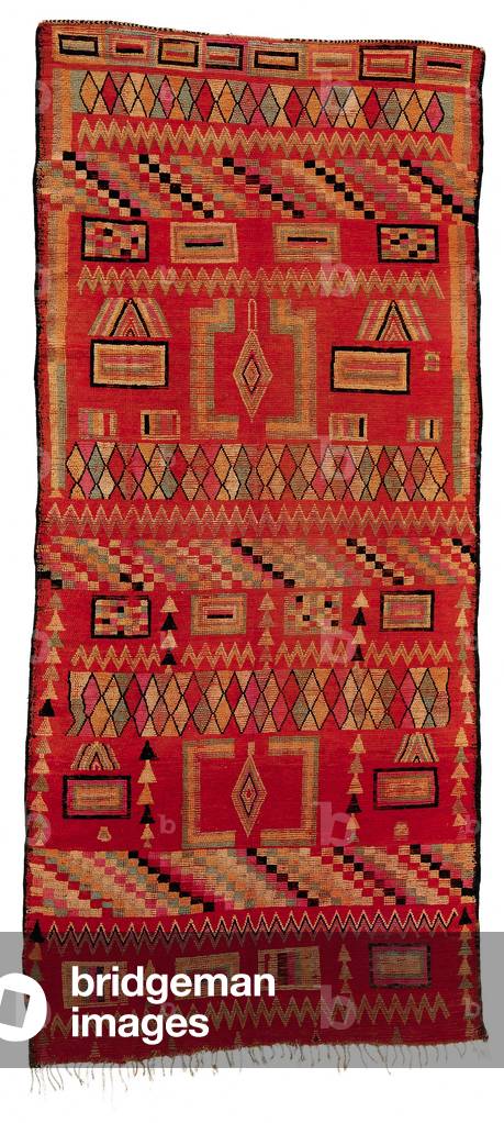 Immagine di Tessile & Moda "Rug (wool)" 1900 di African School