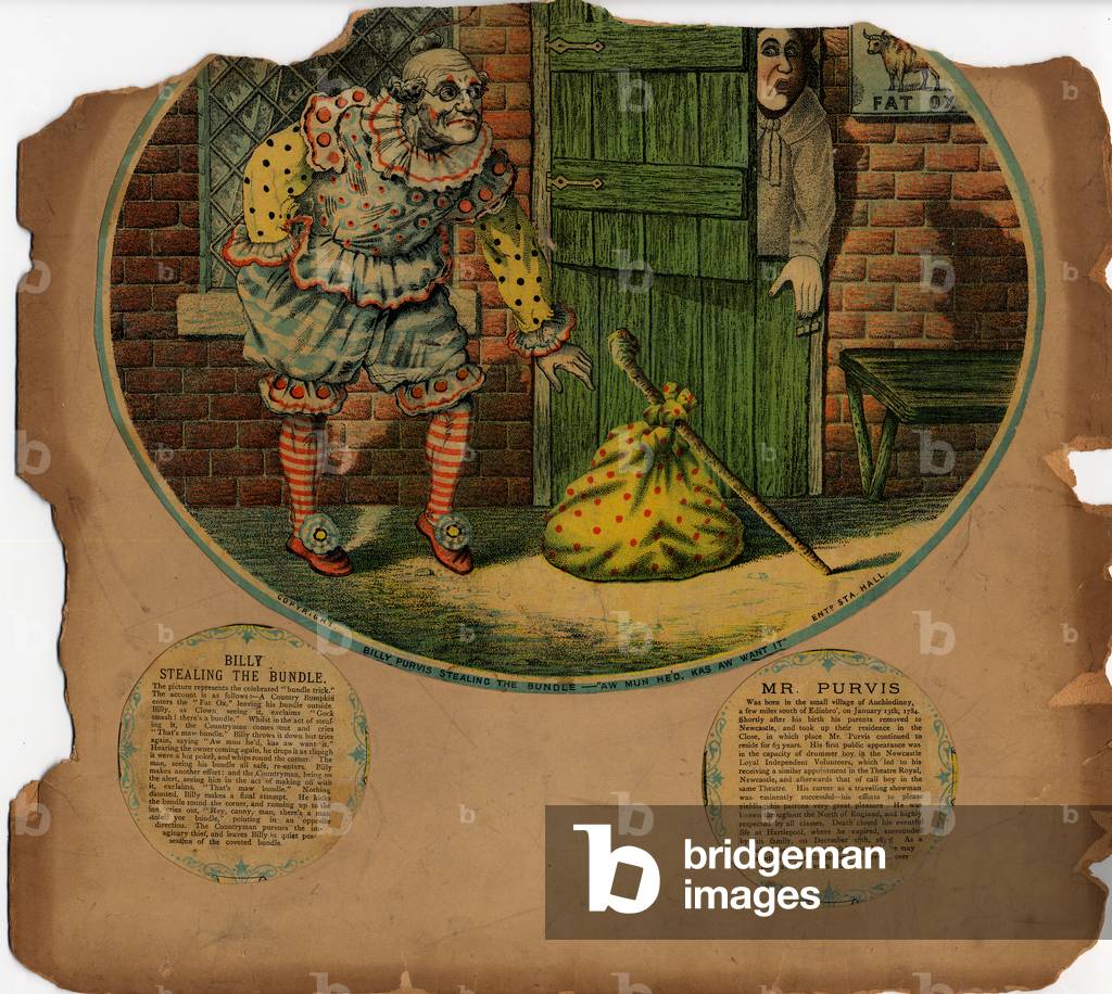 Billy Purvis Stealing the Bundle (colour litho)