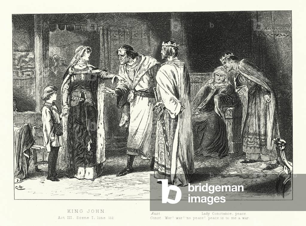 Shakespeare: Re Giovanni (lito)