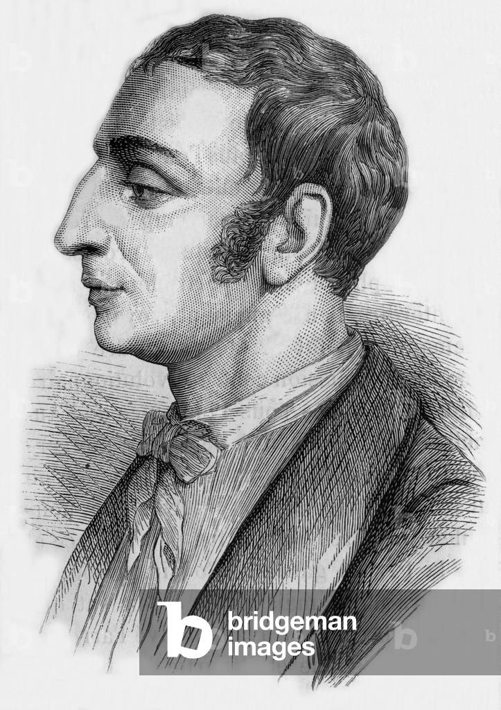 Claude de Saint-Simon, 19. Jahrhundert (Kupferstich)
