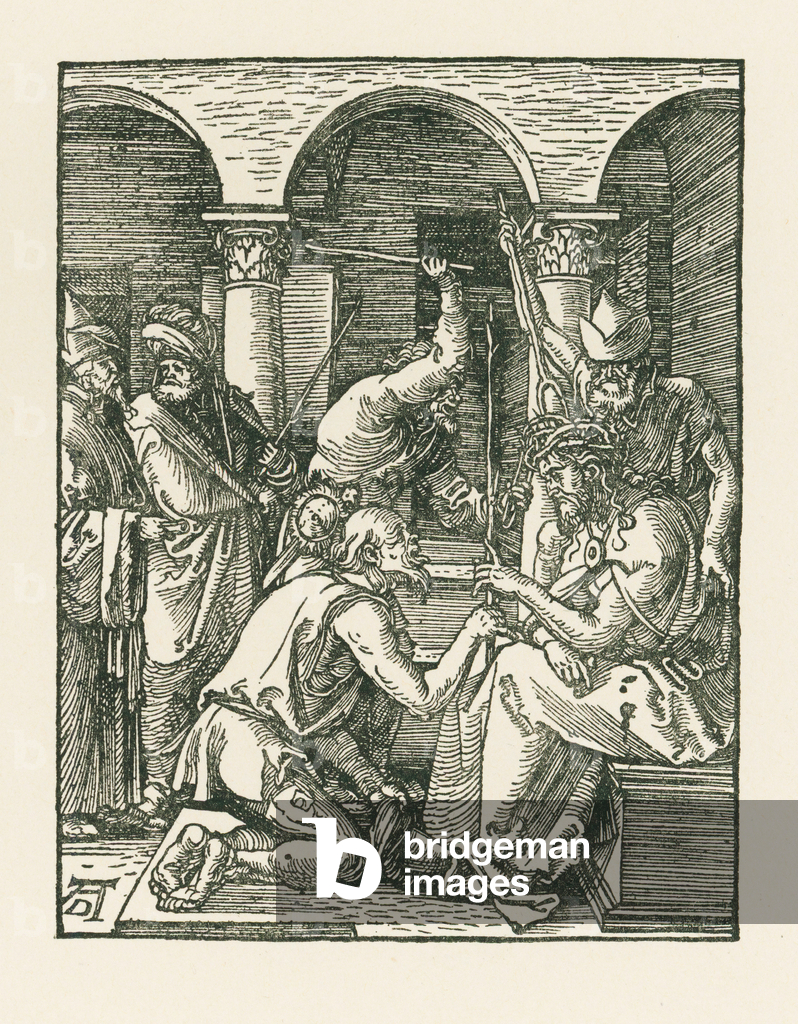 Immagine di Stampa "Cristo incoronato di spine" 1509 di Albrecht Dürer or Duerer