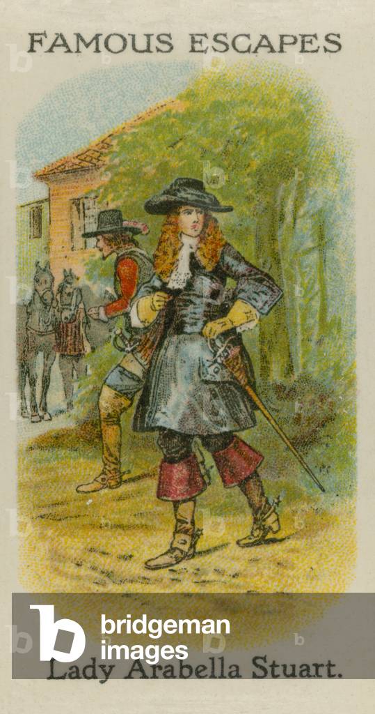 "Lady Arabella Stuart (chromolito)" di English School